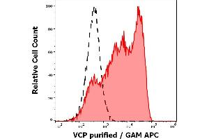Flow Cytometry (FACS) image for anti-Valosin Containing Protein (VCP) antibody (ABIN302102)