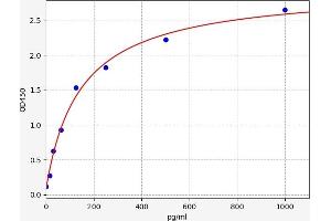 Typical standard curve (Pro BDNF ELISA Kit)