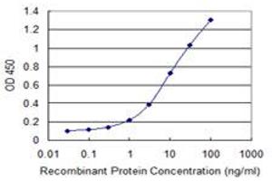 Detection limit for recombinant GST tagged CACYBP is 0. (CACYBP Antikörper  (AA 1-228))