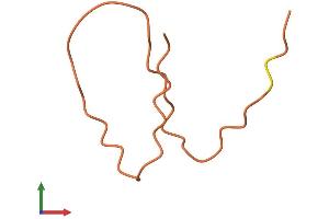 AlphaFold protein structure predicition of Human Recombinant KRTAP22-2 Protein, UniprotID Q3LI68