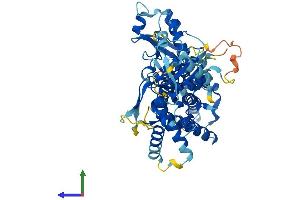 Protein Structure (PS) image for DALR Anticodon Binding Domain Containing 3 (DALRD3) (AA 1-543) protein (His tag) (ABIN7546960)