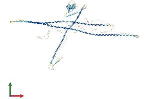 AlphaFold protein structure predicition of Human Recombinant CCDC88B Protein, UniprotID A6NC98