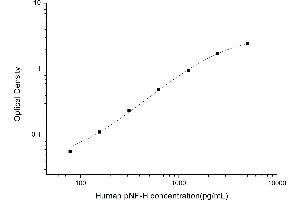 Typical standard curve (NEFH ELISA Kit)
