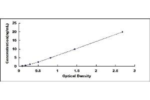 Typical standard curve (CTH ELISA Kit)