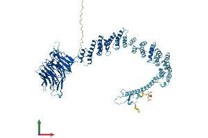 Protein Structure (PS) image for Vacuolar Protein Sorting 41 Homolog (VPS41) (AA 1-854) protein (His tag) (ABIN7555989)