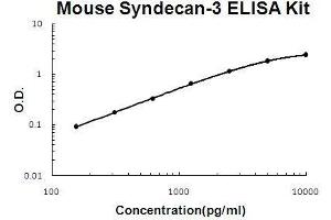 Mouse Syndecan-3/SDC3 PicoKine ELISA Kit standard curve