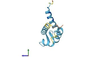 Protein Structure (PS) image for S100 Calcium Binding Protein A13 (S100A13) (AA 1-98) protein (His tag) (ABIN7556787)