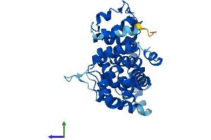 Protein Structure (PS) image for TBC1 Domain Family, Member 21 (TBC1D21) (AA 1-336) protein (His tag) (ABIN7561163)