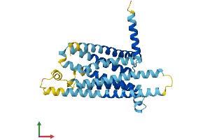 Protein Structure (PS) image for Taste Receptor, Type 2, Member 7 (TAS2R7) (AA 1-312) protein (His tag) (ABIN7556549)