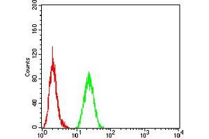 Flow Cytometry (FACS) image for anti-Sirtuin 4 (SIRT4) (AA 215-314) antibody (ABIN5885735) (SIRT4 Antikörper  (AA 215-314))