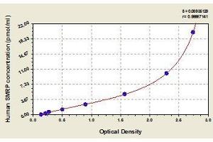 Typical standard curve (ABCC5 ELISA Kit)