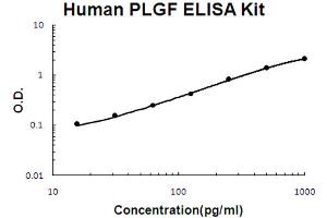 Human PLGF Accusignal ELISA Kit Human PLGF AccuSignal ELISA Kit standard curve. (PLGF ELISA Kit)