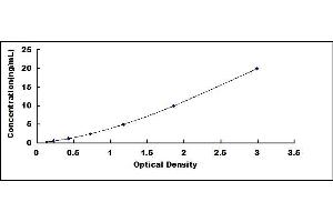 Typical standard curve (FTL ELISA Kit)