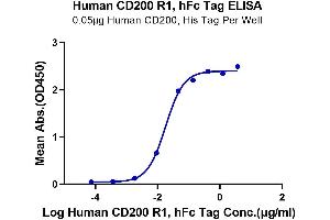 ELISA image for CD200 Receptor 1 (CD200R1) (AA 27-266) protein (Fc Tag) (ABIN7274114)