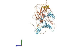 Protein Structure (PS) image for Zinc Finger Protein 143 (ZNF143) (AA 1-638) protein (His tag) (ABIN7545535)