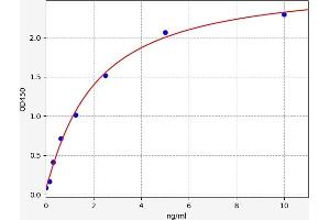 Typical standard curve (RGS2 ELISA Kit)