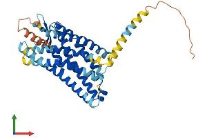 Protein Structure (PS) image for Formyl Peptide Receptor 1 (FPR1) (AA 1-364) protein (His tag) (ABIN7563148)