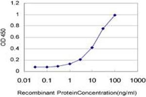 ELISA image for anti-RAS and EF Hand Domain Containing (RASEF) (AA 631-740) antibody (ABIN599333) (RASEF Antikörper  (AA 631-740))