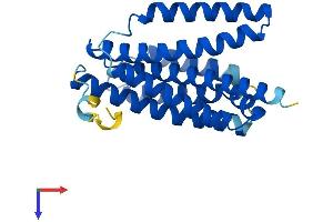 AlphaFold protein structure predicition of Mouse Recombinant Tmbim6 Protein, UniprotID Q9D2C7