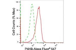 Flow cytometric analysis of P4HB expression in HepG2 cells using P4HB antibody (ABIN7799919), 1:2,000). (P4HB Antikörper)