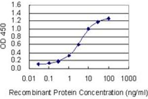 Detection limit for recombinant GST tagged OTUD6B is 0. (OTUD6B Antikörper  (AA 1-293))