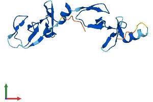Protein Structure (PS) image for LIM Domain Only 1 (Rhombotin 1) (LMO1) (AA 1-156) protein (His tag) (ABIN7560261)