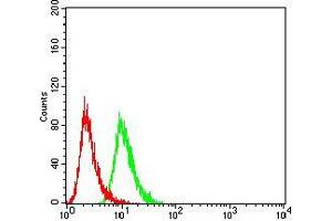 Flow Cytometry (FACS) image for anti-Vascular Endothelial Growth Factor A (VEGFA) (AA 207-371) antibody (ABIN5542402)