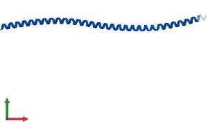 AlphaFold protein structure predicition of Human Recombinant CROCCP2 Protein, UniprotID Q86T23