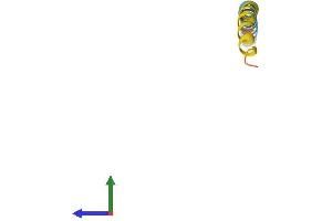 AlphaFold protein structure predicition of Human Recombinant ADIRF Protein, UniprotID Q15847