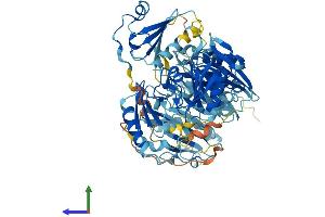 Protein Structure (PS) image for Scinderin (SCIN) (AA 1-715) protein (His tag) (ABIN7552103)