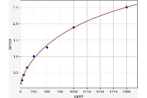 Typical standard curve (BRD4 ELISA Kit)