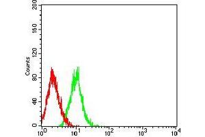 Flow Cytometry (FACS) image for anti-Tumor Necrosis Factor Receptor Superfamily, Member 11a, NFKB Activator (TNFRSF11A) (AA 30-212) antibody (ABIN5684101)