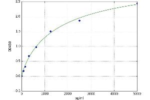 A typical standard curve