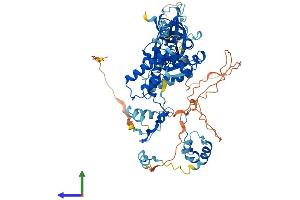 Protein Structure (PS) image for Metastasis Associated 1 Family, Member 2 (MTA2) (AA 1-668) protein (His tag) (ABIN7556210)