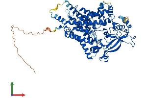 Protein Structure (PS) image for Lipase Maturation Factor 1 (LMF1) (AA 1-574) protein (His tag) (ABIN7557144)