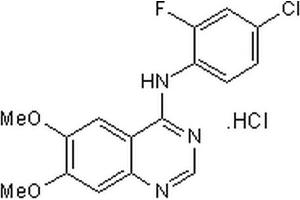 Chemical structure of ZM 306416 , a VEGFR kinase inhibitor.