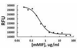 ELISA image for Macrophage Migration Inhibitory Factor (Glycosylation-Inhibiting Factor) (MIF) (AA 2-115), (N-Term) (Active) protein (ABIN2667556)