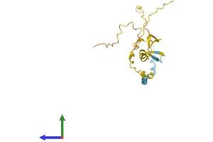AlphaFold protein structure predicition of Mouse Recombinant Mobp Protein, UniprotID Q9D2P8 (MOBP Protein (AA 1-170) (His tag))