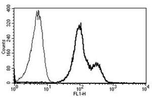 Flow Cytometry (FACS) image for anti-Integrin alpha-L (ITGAL) antibody (FITC) (ABIN1105774) (ITGAL Antikörper  (FITC))