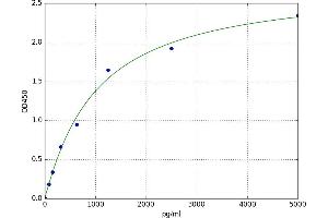 A typical standard curve