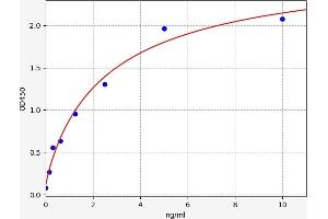 Typical standard curve (STAT2 ELISA Kit)