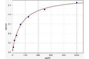 Typical standard curve