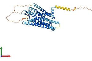 Protein Structure (PS) image for Opioid Receptor, kappa 1 (OPRK1) (AA 1-380) protein (His tag) (ABIN7563144)
