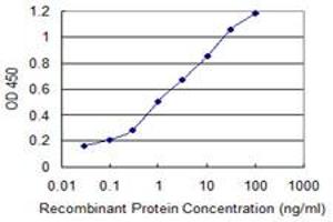 Detection limit for recombinant GST tagged ATP2A1 is 0. (ATP2A1/SERCA1 Antikörper  (AA 522-612))