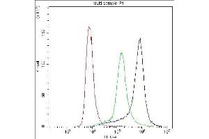 Flow Cytometry (FACS) image for anti-Selectin P (Granule Membrane Protein 140kDa, Antigen CD62) (SELP) (AA 42-271) antibody (ABIN3043327)