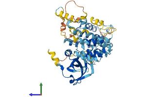 Protein Structure (PS) image for Mitogen-Activated Protein Kinase-Activated Protein Kinase 5 (MAPKAPK5) (AA 1-473) protein (His tag) (ABIN7562463)
