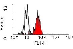 Staining of human peripheral blood monocytes with MOUSE ANTI HUMAN CD84 (ABIN119619). (CD84 Antikörper)