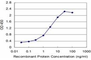 ELISA image for anti-SWI/SNF Related, Matrix Associated, Actin Dependent Regulator of Chromatin, Subfamily A, Member 2 (SMARCA2) (AA 659-735) antibody (ABIN520280)