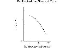 ELISA image for Haptoglobin (HP) ELISA Kit (ABIN612776) (Haptoglobin ELISA Kit)