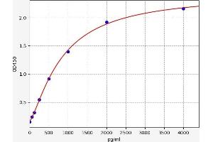 Typical standard curve